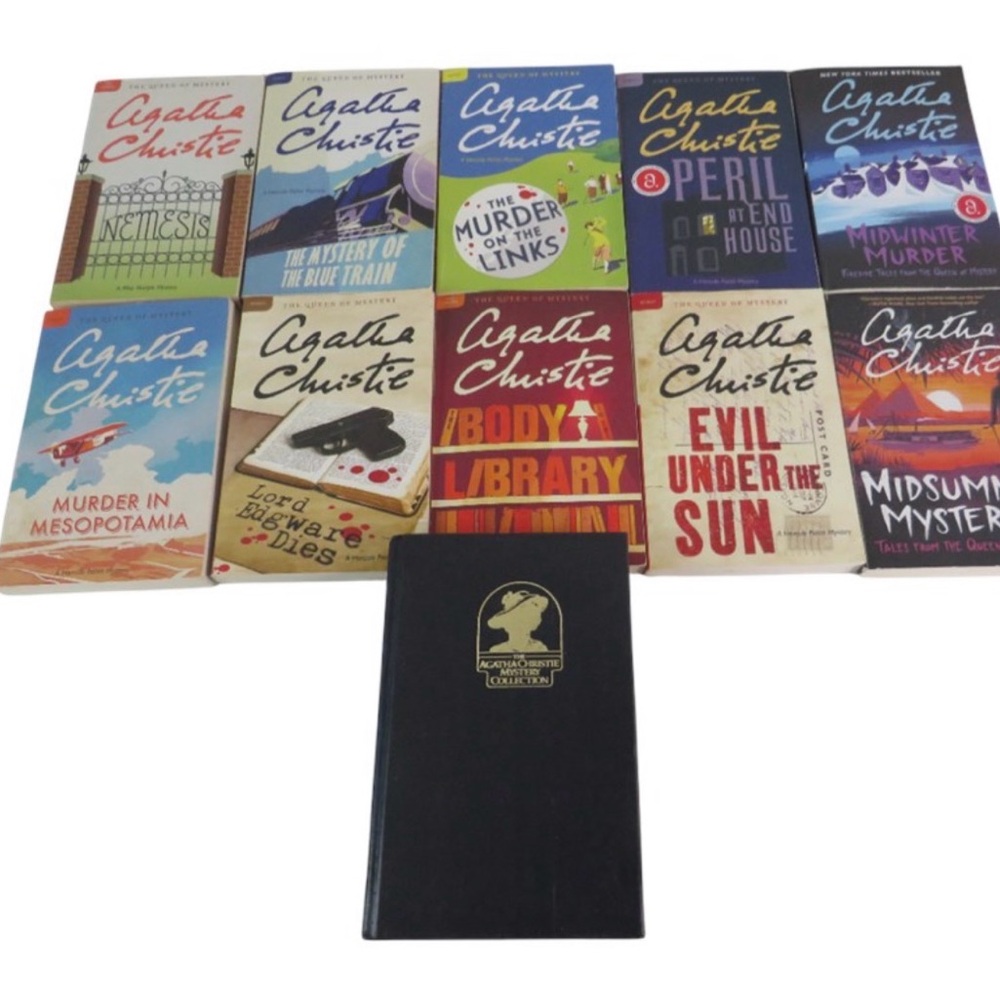 Agatha Christie Book Lot: 11 Books [E1967]